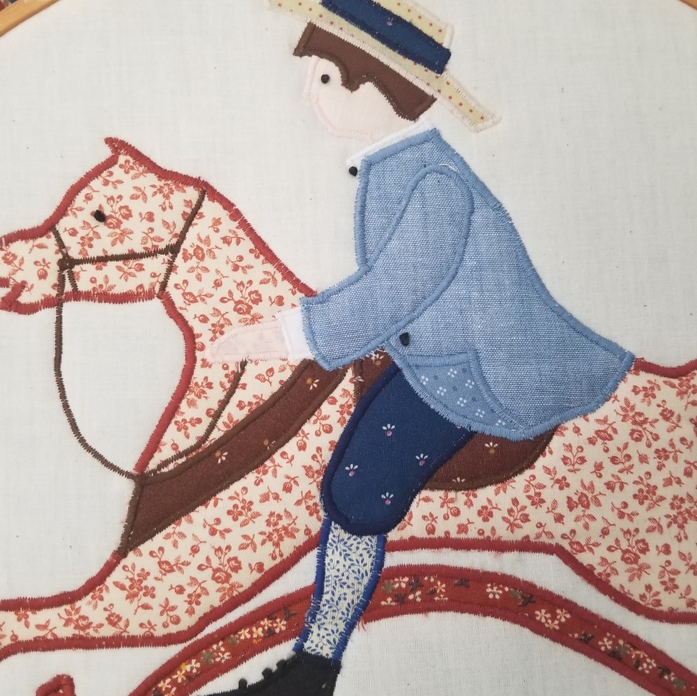 Cottagecore Vintage Quilted Wall Hangings - Picture 5 of 8